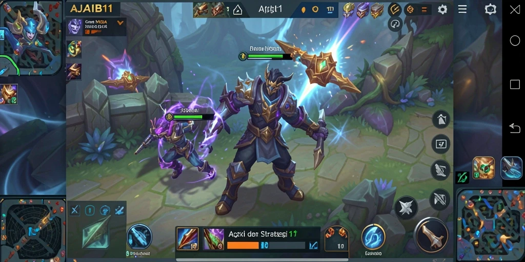 Gameplay menarik AJAIB11 dalam aksi penuh strategi.