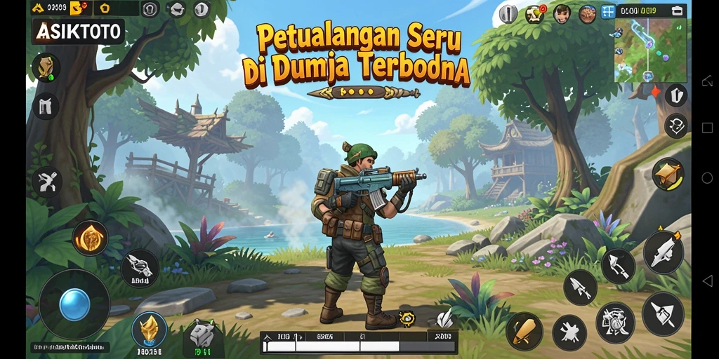 Tampilan gameplay Open World yang menakjubkan dari ASIKTOTO.