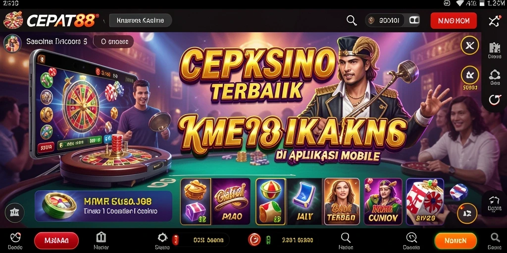 Tampilan gameplay menarik di CEPAT88 dengan fitur Kasino interaktif.