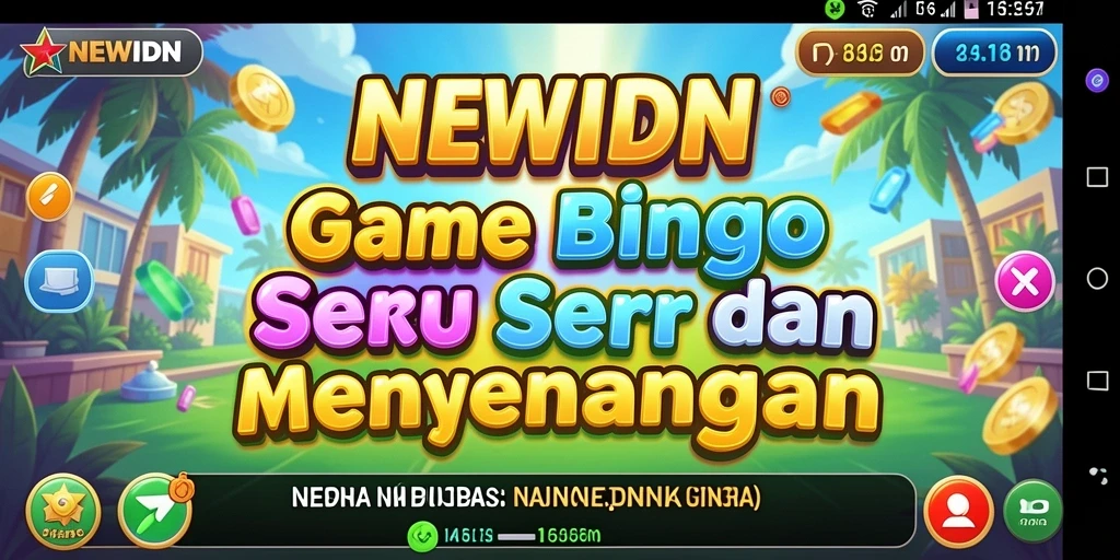 Tampilan gameplay Bingo yang seru dan interaktif di NEWIDN.