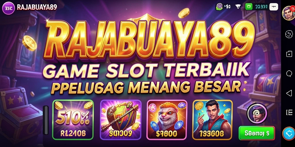 Tampilan menarik dari game Slot RAJABUAYA89 dengan peluang menang besar.